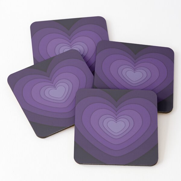 Item preview, Purple Love Heart Echo designed and sold by Manic Purgatory.