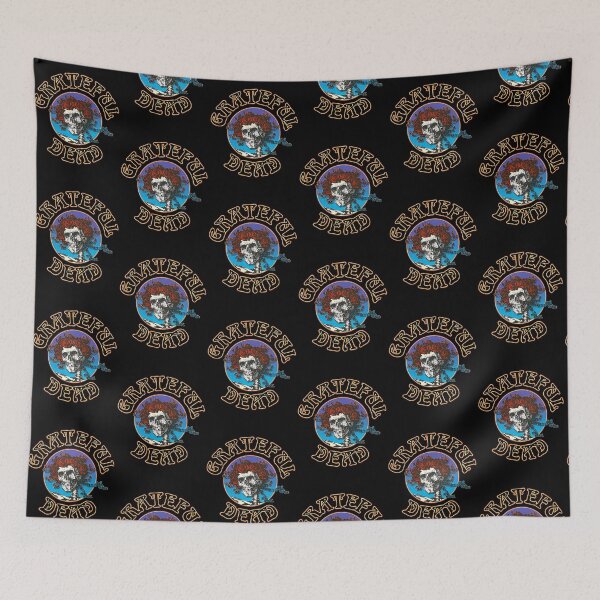 Item preview, Grateful Dead Skull and Roses Vintage Rock Graphic designed and sold by MindrootEchoart.