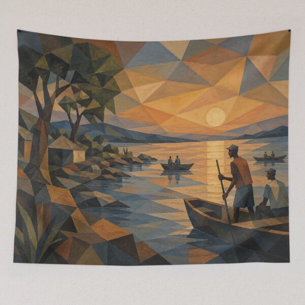 Item preview, Lake Victoria at Dawn designed and sold by Kipepeo2025.