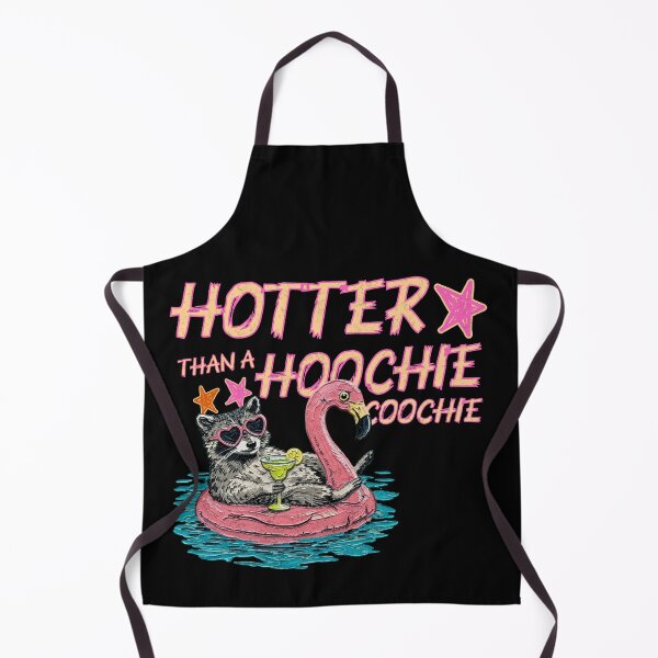 Item preview, Hoochie Coochie Raccoon Flamingo Lake Day designed and sold by EvrmoodCo.