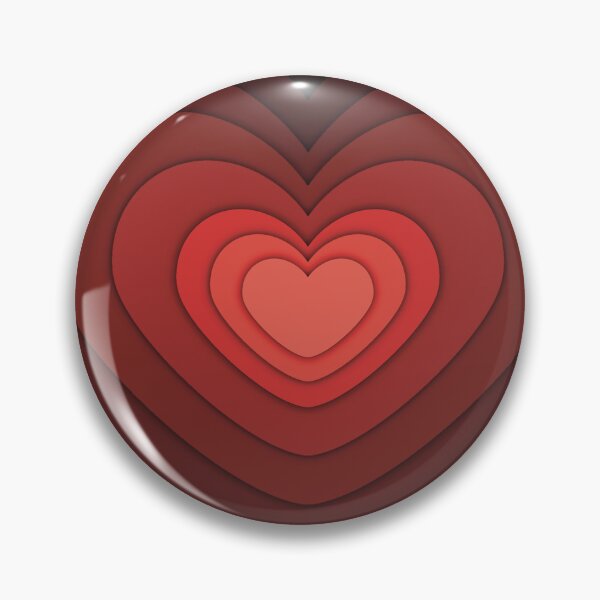 Item preview, Orange Love Heart Echo designed and sold by Manic Purgatory.