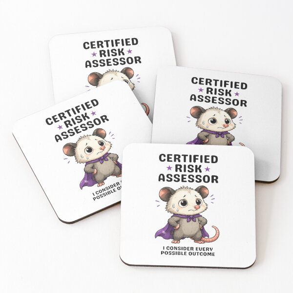 Item preview, Anxiety is my Superpower - Certified Risk Assessor designed and sold by CanSparkleArt.