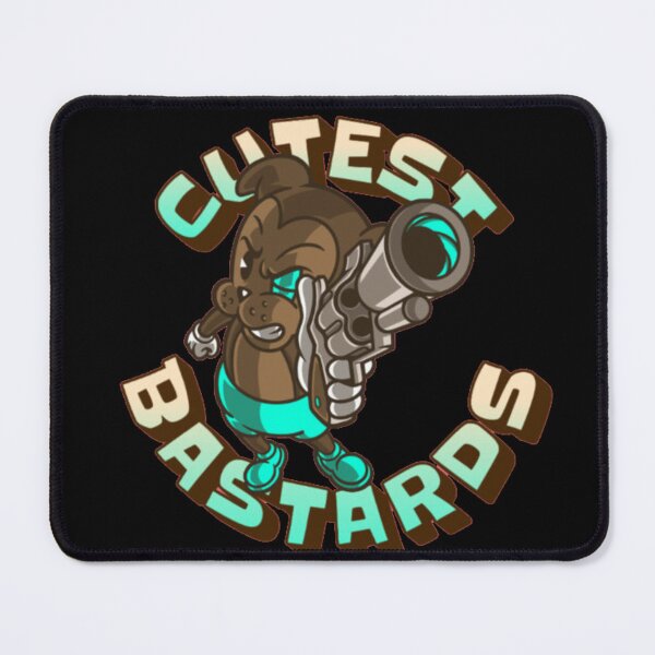 Item preview, Cutest Bastards Retro Cartoon Gun Mascot designed and sold by GenZFashion000.