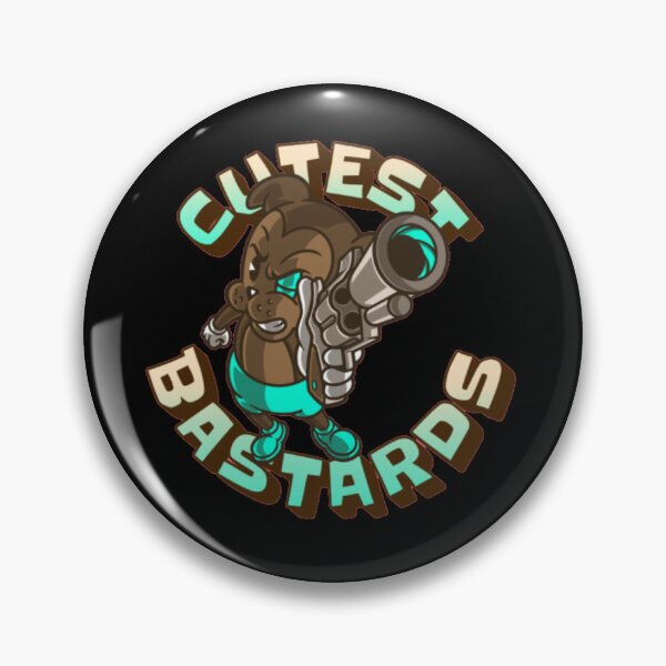 Item preview, Cutest Bastards Retro Cartoon Gun Mascot designed and sold by GenZFashion000.