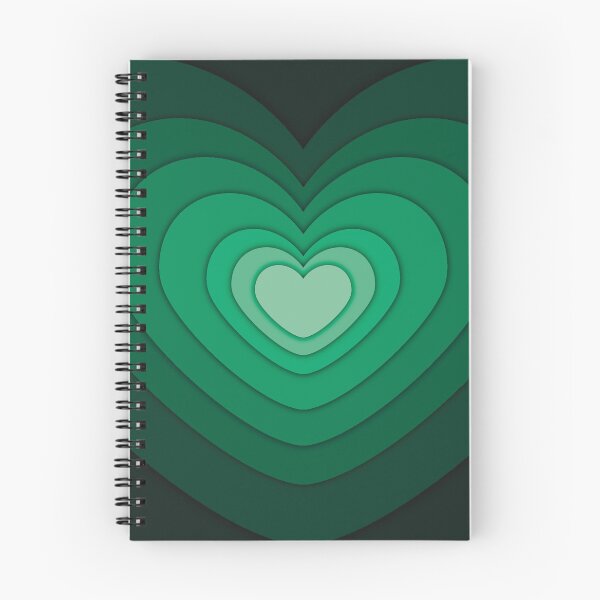Item preview, Green Love Heart Echo designed and sold by Manic Purgatory.