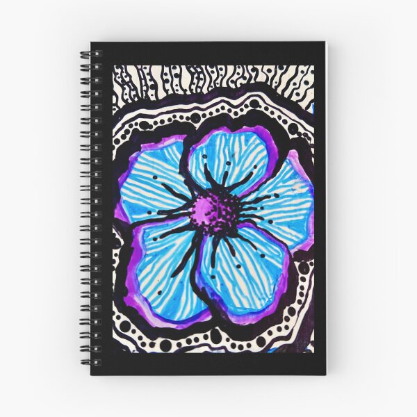 Item preview, Electric Blue Flower Vibing designed and sold by zoki55.