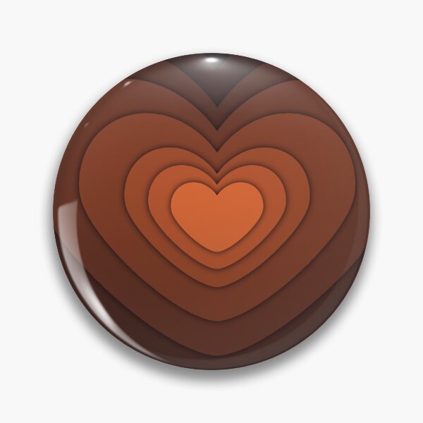Item preview, Brown Love Heart Echo designed and sold by Manic Purgatory.