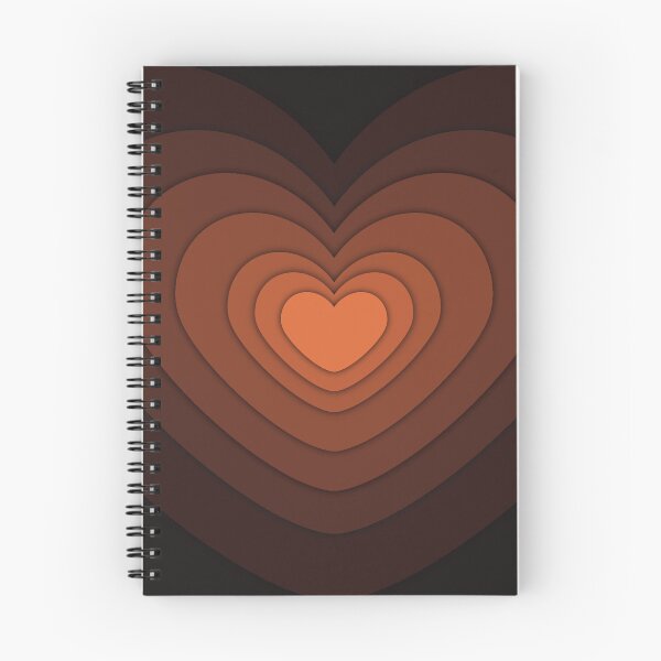 Item preview, Brown Love Heart Echo designed and sold by Manic Purgatory.