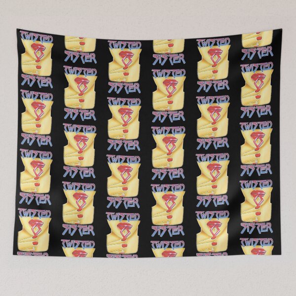 Item preview, Twisted Sister Vintage Glam Metal Retro Graphic designed and sold by MindrootEchoart.