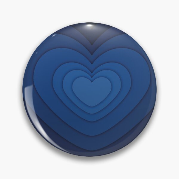 Item preview, Blue Love Heart Echo designed and sold by Manic Purgatory.