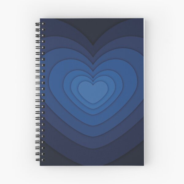 Item preview, Blue Love Heart Echo designed and sold by Manic Purgatory.