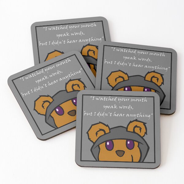 Item preview, I Didn't Hear Anything designed and sold by GrimTeddySt.
