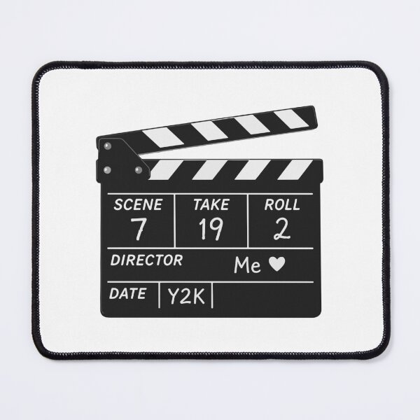 Item preview, Director Me Y2K Clapperboard – Retro Film Aesthetic Movie Lover designed and sold by cladeart.