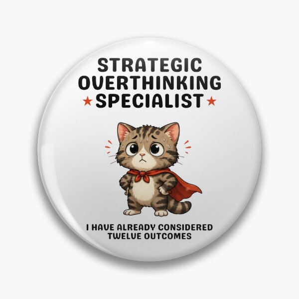Item preview, Copy of Anxiety is my Superpower - Certified Risk Assessor designed and sold by CanSparkleArt.