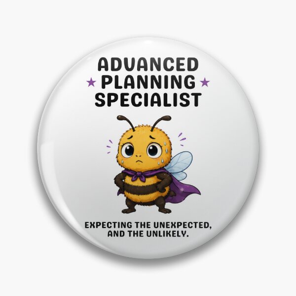 Item preview, Copy of Anxiety is my Superpower - Certified Risk Assessor designed and sold by CanSparkleArt.