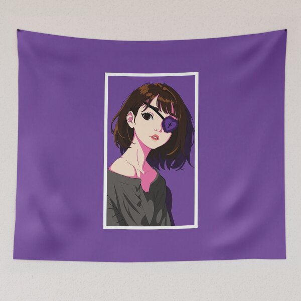 Item preview, Violet Gaze - Anime girl designed and sold by Odds--n--Ends.