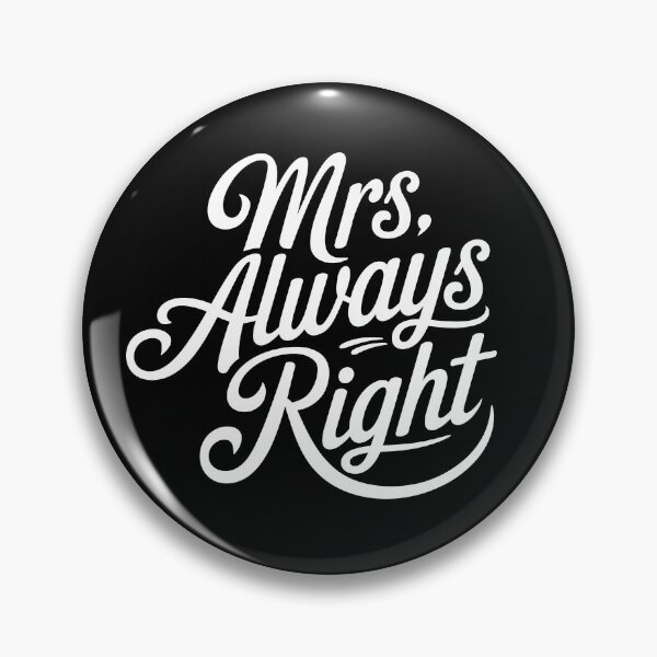 Item preview, Mrs Always Right Script Typography designed and sold by markymaarty.