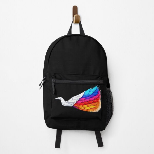 Item preview, Origami Paper Crane – Colorful Feather Wing Transformation Art designed and sold by ArtoryWorks.