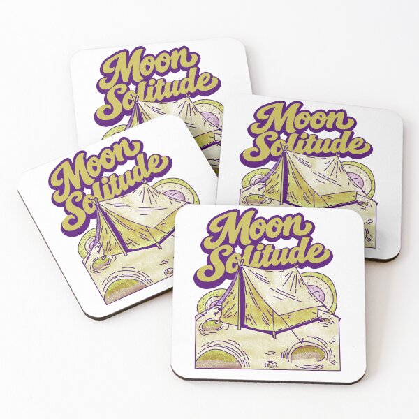 Item preview, Space Camping Introvert Moon Solitude Humor designed and sold by HannahCollinz.