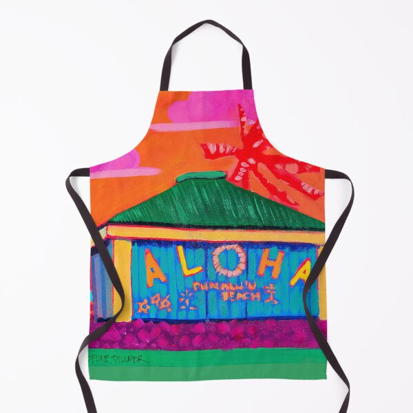Item preview, Punalu'u Beach Hut with Sunset Sky designed and sold by Mad World Art Ltd. Co..