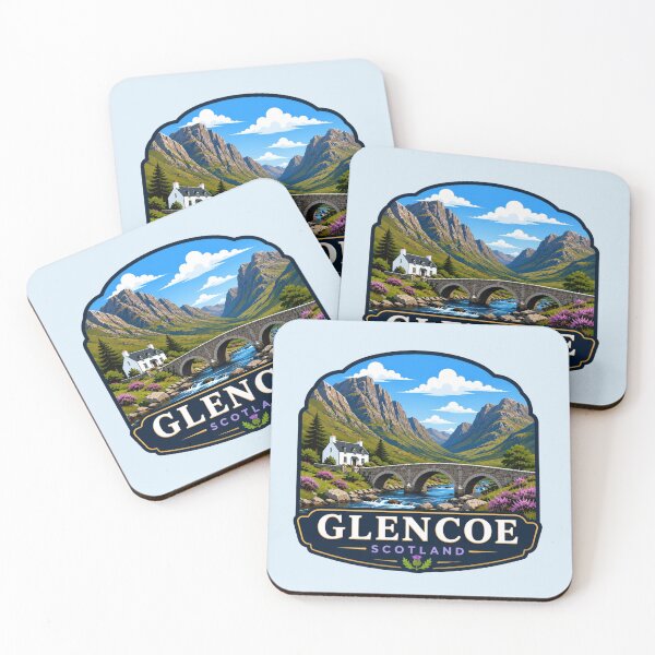 Item preview, Glencoe, Scotland Stone Bridge designed and sold by Myra365Art.