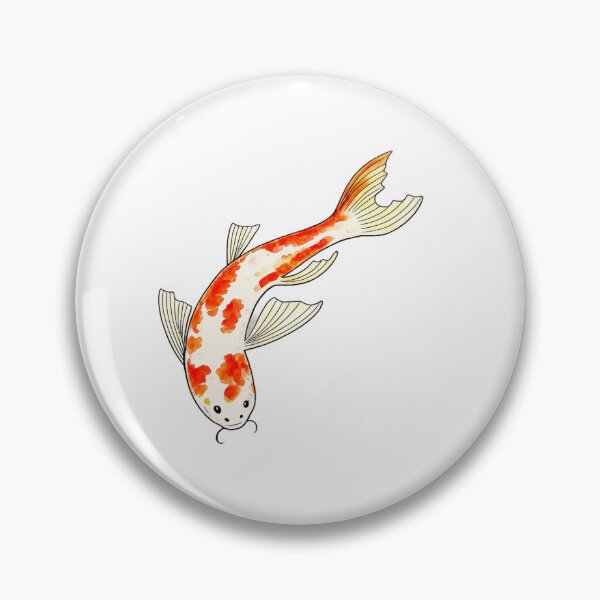 Artikelvorschau, Orangefarbener Koi-Fisch entworfen und verkauft von zibziby.