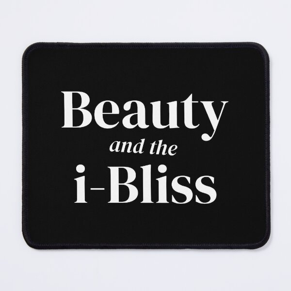 Item preview, Beauty and the Bliss Typography | Elegant Inspirational Quote Design designed and sold by Mystic & Celestial Art.