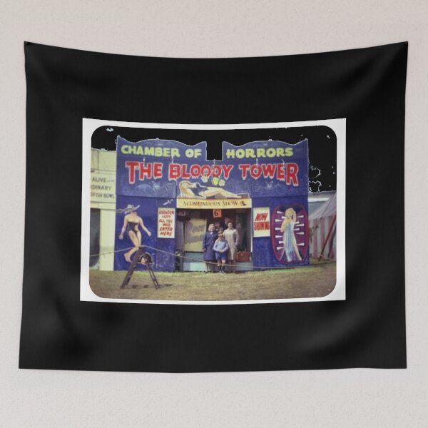 Item preview, Chamber of Horrors The Bloody Tower Retro Carnival designed and sold by dragonmotor7.
