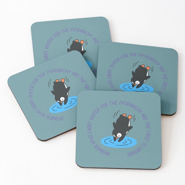 Item preview, Feminist Penguin with Quote designed and sold by Yak's House of Whimsey.