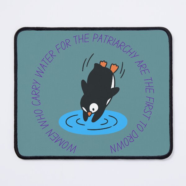 Item preview, Feminist Penguin with Quote designed and sold by Yak's House of Whimsey.