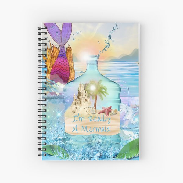 Mermaid Vibes Spiral Notebook
