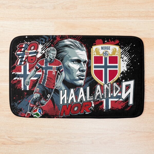Item preview, Haaland 2026 World Cup Power – Norway Football Goal Machine designed and sold by JoisDraw.