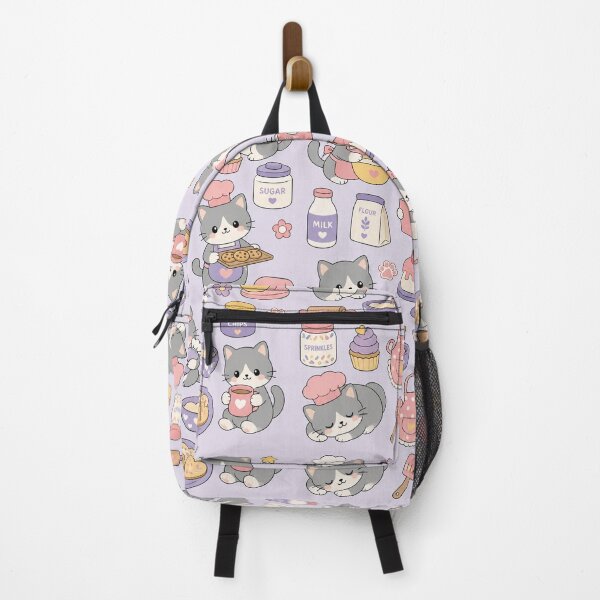 Item preview, Cute Cat Baking Bakery Kawaii Pattern designed and sold by Soft Berry Studio.