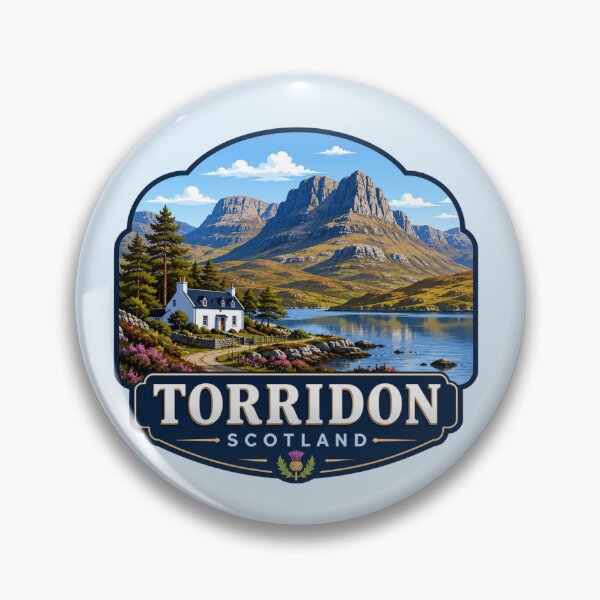 Item preview, Torridon, Scotland - Highland Mountains designed and sold by Myra365Art.