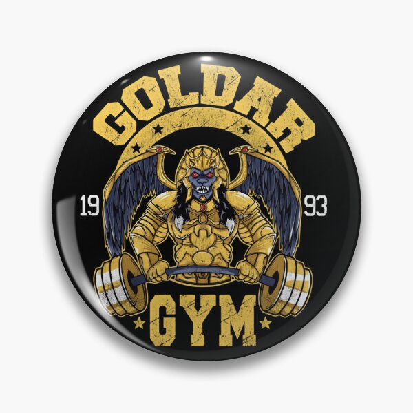 Item preview, Goldar Gym 1993 Retro Mighty Morphin Parody designed and sold by Velvet-Mirage.