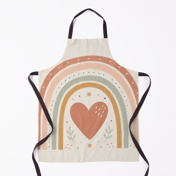 Item preview, Boho Chic Rainbow with Heart designed and sold by EsenciaZen.