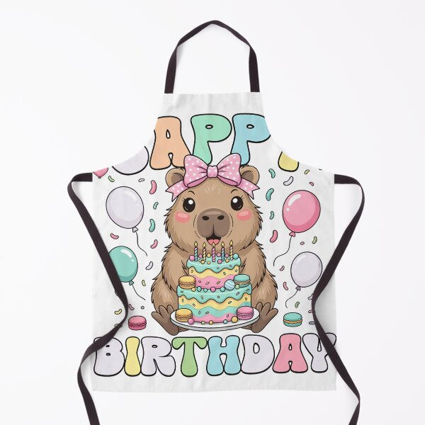 Item preview, Cappy Birthday Party Capybara designed and sold by PDKDesigns.