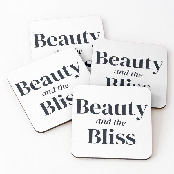 Item preview, Beauty and the Bliss Typography |  designed and sold by Mystic & Celestial Art.