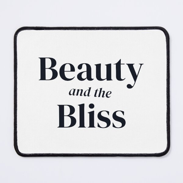 Item preview, Beauty and the Bliss Typography |  designed and sold by Mystic & Celestial Art.