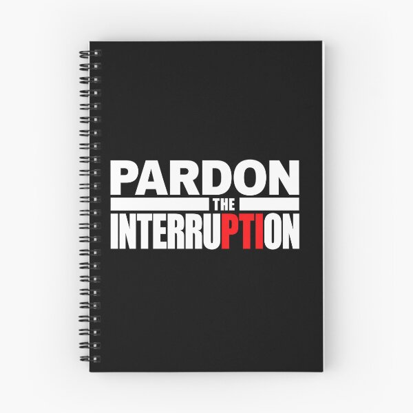 Item preview, Pardon The Interruption Logo designed and sold by PastelWingg.
