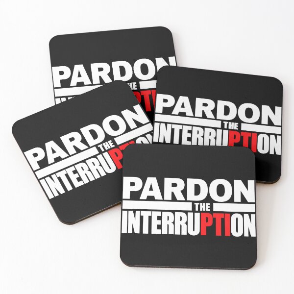 Item preview, Pardon The Interruption Logo designed and sold by PastelWingg.