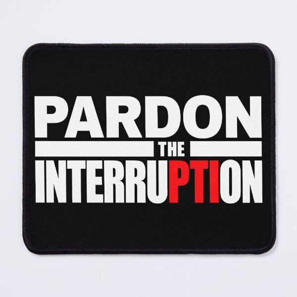 Item preview, Pardon The Interruption Logo designed and sold by PastelWingg.