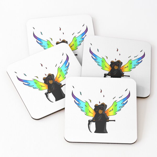 Item preview, Rainbow Wings Grim Teddy designed and sold by GrimTeddySt.