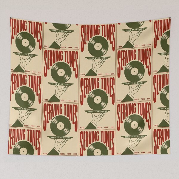 Item preview, Serving Tunes – Cookin' Up the Classics designed and sold by PIXEL POP DESIGNS - Beyond the Norm!.