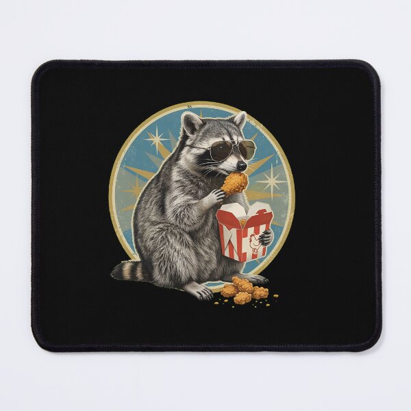 Item preview, Cool Raccoon Fried Chicken Feast designed and sold by PDKDesigns.