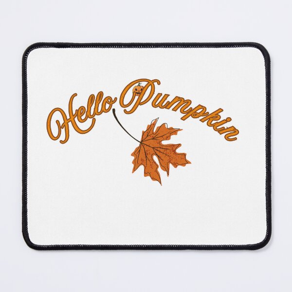Item preview, Hello Pumpkin Cute Autumn Fall Leaf designed and sold by mayacreations7.