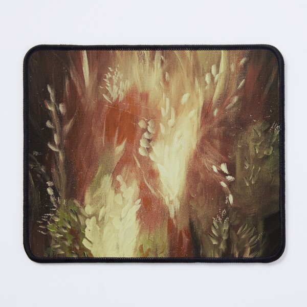 Item preview, Mystical Autumn Forest Fire and Gold Light Painting designed and sold by ArtistsAtticWI.