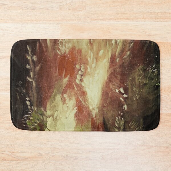 Item preview, Mystical Autumn Forest Fire and Gold Light Painting designed and sold by ArtistsAtticWI.
