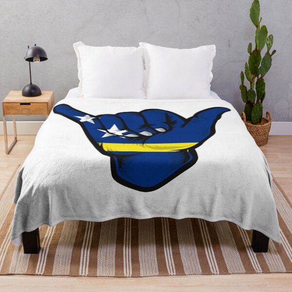 Item preview, Curacao Hang Loose Flag designed and sold by RahallusNtx.