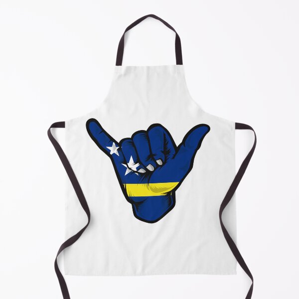 Item preview, Curacao Hang Loose Flag designed and sold by RahallusNtx.